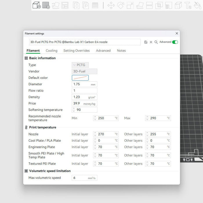 New Pro PCTG Filament Profile For Bambu 3D Printers Available - 3D-Fuel