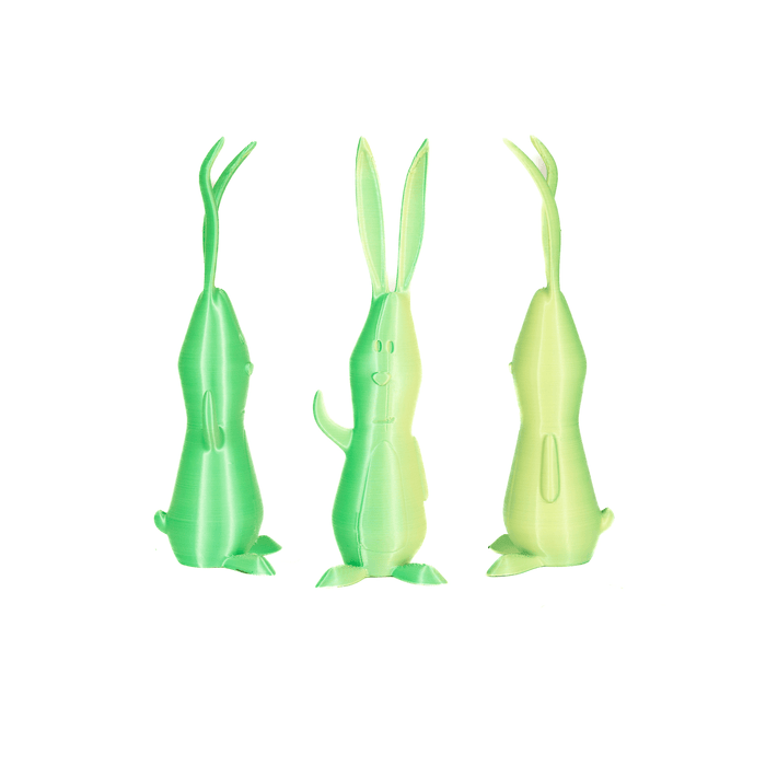 Dual - Color Silk PLA+, Silky Lemon Lime, 1.75mm - 3D - Fuel