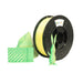 Dual - Color Silk PLA+, Silky Lemon Lime, 1.75mm - 3D - Fuel