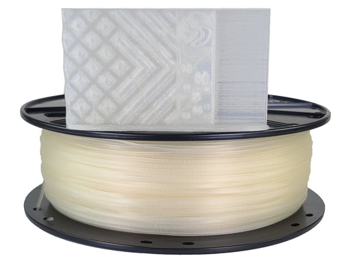 PLA+ Rose translucide 3D filament Arianeplast 315g fabriqué en Fran